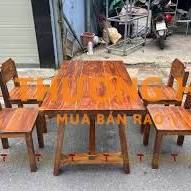 BÀN GHẾ GỖ THÔNG – "LINH HỒN" CHO QUÁN NHẬU BÌNH DÂN & SANG TRỌNG