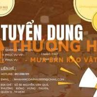 Nhà hàng Đại Phú tuyển quản lý, trợ lý, tổ trưởng, phục vụ, kế toán