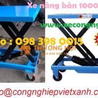 Nên chọn xe nâng mặt bàn hay xe nâng tay thấp?