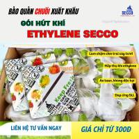 Gói hút khí Ethylene Secco 5g – Bí quyết giữ Chuối xanh lâu, không thâm vỏ