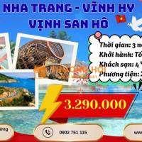 NHA TRANG – VĨNH HY – VỊNH SAN HÔ (3N3Đ) 2026 SGC