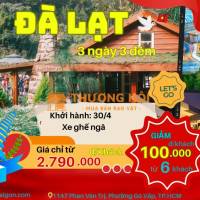 🔥 ĐÀ LẠT GIÁ SỐC LỄ 30.4 🔥