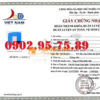 KHÓA HỌC GIẢNG VIÊN HUẤN LUYỆN AN TOÀN LAO ĐỘNG
