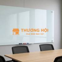 Bảng kính cường lực Trắng 8ly38 bavico