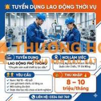 VAFI TUYỂN DỤNG LAO ĐỘNG PHỔ THÔNG
