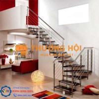 mẫu cầu thang sắt đẹp / cửa sắt minh chiến