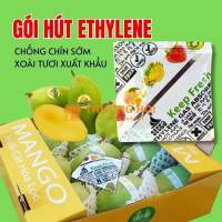 Bí kíp vựa lớn giữ Chuối, Xoài tươi cứng nhờ gói hút ethylene chống chín tươi trái cây