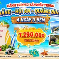 ĐÀ NẴNG – HỘI AN – QUẢNG BÌNH – HUẾ (4N3Đ) 2026 SGC