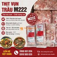 Thịt trâu vụn đông lạnh – hàng đẹp, ít mỡ