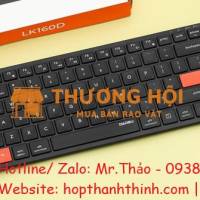 BÀN PHÍM KHÔNG DÂY DARE-U LK160D BLACK (DUAL MODE, SCISSOR SWITCH)