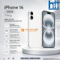 Điện thoại iPhone 16 128GB Trắng
