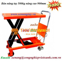 Xe nâng mặt bàn cho kho phân phối