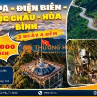 Tây Bắc - SaPa - Điện Biên - Châu Đốc - Mộc Châu - Hòa Bình 5N4Đ 2026 sgc
