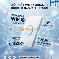 Bộ phát Wifi UniFi U7 In-Wall (U7-IW)