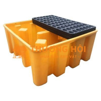 Pallet chống tràn có thể xếp chồng được không?