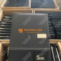 CUNG CẤP BÌA SỔ DA – KHẮC LASER LOGO THEO YÊU CẦU