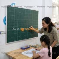 Góc Học Tập Cho Bé Với Bảng Từ Xanh Hàn Quốc