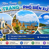 NHA TRANG - PHỐ BIỂN XỨ TRẦM 2026 3N3Đ SGC