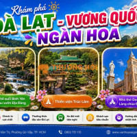 Đà Lạt - Vương Quốc Ngàn Hoa 3N3Đ 2026 SGC