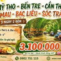 MỸ THO – BẾN TRE – CẦN THƠ – CÀ MAU – BẠC LIÊU – SÓC TRĂNG