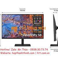 MÀN HÌNH SAMSUNG VIEWFINITY S8 UHD 32 INCH – GIẢI PHÁP GIẢI TRÍ VÀ LÀM VIỆC ĐỈNH CAO