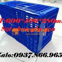 Khay gấp gọn, thùng nhựa gập, sọt gấp gọn tại Hà Nội