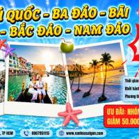 Phú Quốc - Ba Đảo - Bãi SaO - Bắc Đảo - Nam Đảo 3n3đ SGC