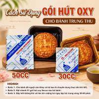 Gói hút oxy bảo quản bánh trung thu