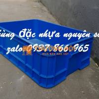 Bán buôn thùng nhựa đặc, khay nhựa cao 19 có nắp đậy, thùng bít( khay nhựa)