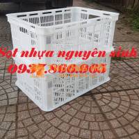 Sọt nhựa hở( sọt nguyên sinh), sọt nhựa rỗng,sọt đựng hải sản, sọt đựng nông sản