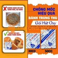 Gói hút oxy bảo quản bánh trung thu
