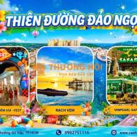 Phú Quốc - Safari Rạch Vẹm - Vương Quốc Sao Biển 2026 sgc