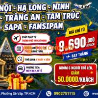 HÀ NỘI - HẠ LONG - NINH BÌNH - SAPA 5N4Đ SGC