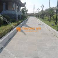 Đá ghi sáng băm cà viền – tinh tế, chống trơn, nổi bật từng đường nét