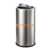 Vì sao nên dùng thùng rác inox nắp lật cho nhà vệ sinh?