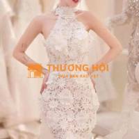 Váy cưới Gallery Bridal thiết kế theo yêu cầu nhận cover tại HCM