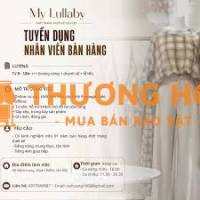 Thời trang thiết kế My Lullaby tuyển dụng NVBH