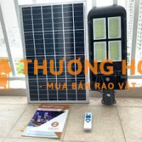 Đèn Đường NLMT 200W Bàn Chải, Ánh Sáng Trắng