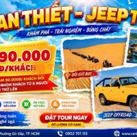 🌊 PHAN THIẾT – MŨI NÉ - JEEP TOUR 3N2D