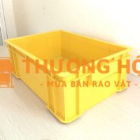 Hộp nhựa có nắp, bán thùng b4 tại Hà Nội, hộp nhựa đặc, thùng nhựa nắp kín