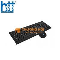 Combo bàn phím và chuột vi tính có dây HP KM100