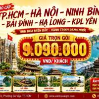 TPHCM -Hà Nội - Ninh Bình - Bái Đính - Hạ Long - Yên Tử 4N3Đ 2026 sgc
