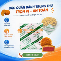Gói Hút Oxy Chống Mốc Cho Bánh Trung Thu Phù Hợp Với Nhiều Loại Bao Bì