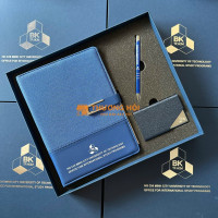 Bộ Giftset Sổ Tay Và Bút Ký In Logo – Quà Tặng Doanh Nghiệp Sang Trọng, Chuyên Nghiệp