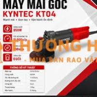 Máy mài góc Kyntec KT04 850W – gọn nhẹ, bền bỉ cho thợ công trình