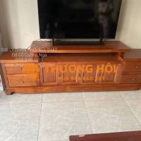 Kệ tủ để TV gỗ xoan đào còn mới