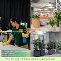 Dịch vụ vệ sinh - Chăm sóc cây xanh văn phòng Đồng Nai