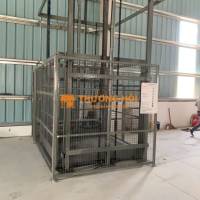 Giá thang nâng hàng thủy lực 500kg,