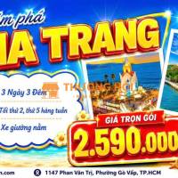 NHA TRANG 3N3D SGC