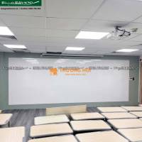 Bảng dán tường viết bút lông Ceramic tại trường Quốc Tế Bắc Mỹ